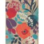 Doyenne Wallpaper 111491 by Harlequin in Tangerine Fuchsia Turquoise
