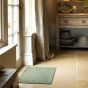 Multi Grip Washable Plain Doormat in Sage Green