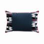 Aruni Flamestitch Cushion by Bedeck of Belfast in Midnight Blue