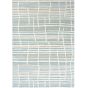Tortoiseshell Stripe Rugs 039808 in Jade by Florence Broadhurst