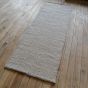 Estelle Flatweave Wool Hallway Runner in Sky Grey