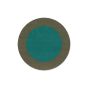 Habitat Festival Round Indoor Outdoor Rug 496308 by Brink & Campman in Aqua Blue