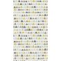Priya Wallpaper 111296 by Scion in Mist Pear Pewter