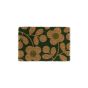 Stem Sprig Coir Doormat 563905 by Orla Kiely in Jet Black