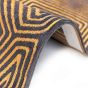 Louis De Poortere Meditation Coral Rug 9227 in Black Gold