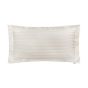 Adan Fine Linens Striped Cotton Bedding in Chalk