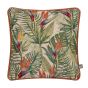 Isla Botanical Cushion by Scatter Box in Green