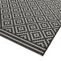 Patio Diamond PAT12 Geometric Outdoor Rugs in Black White