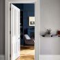 Perpetua Stripe Wallpaper 112123 by Harlequin in Seal Grey