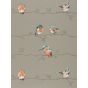 Persico Wallpaper 111485 by Harlequin in Tangerine Duckegg Blue