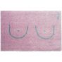 Pola Boobie Washable Floor Mats in Lilac Purple