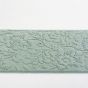 Brighton 210 Floral Bath Mats in Aqua by Designer Abyss & Habidecor