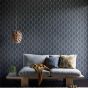 Shinku Geometric Wallpaper 111939 by Scion in Truffle Grey