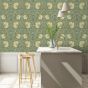 Pimpernel Wallpaper 210389 by Morris & Co in Privet Slate