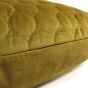 Halo Textured Geometric Cushion by Scatter Box in Antique Gold