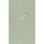 Swallows Wallpaper 102 by Sanderson in Pebble Beige