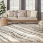 Sustainable Trend SUT05 Abstract Rugs by Nourison in Beige Grey