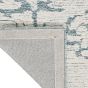 CK009 Sculptural SCL01 Abstract Rug by Calvin Klein in Teal