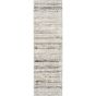 Glitz GLZ10 Abstract Runner Rugs by Nourison in Cream Grey