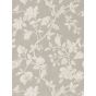 Magnolia and Pomegranate Wallpaper 215722 by Sanderson in Silver Linen Beige
