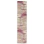 Celestial Abstract Hallway Runner Rug CES02 in Ivory Pink by Nourison