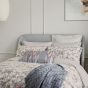 Estelle Ikat Cushion by Bedeck of Belfast in Chambray Pink
