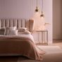 Chrysler Wallpaper W0164/03 by Clarke & Clarke in Rose Gold