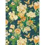 Emperor Peony Wallpaper 217120 by Sanderson in Midnight Apricot