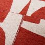 Louis De Poortere Designer Papercut Rugs in 9364 Rust Orange