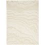 Graceful GRU01 Abstract Wool Rugs by Nourison in Ivory White