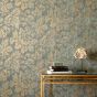 Fresco Secco Wallpaper 312031 by Zoffany in Bronze Brown