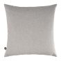 Maze Panelled Geometric Cushion in Silver Grey