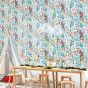 Hide and Seek Wallpaper 112633 by Harlequin in Poppy Marine Ochre