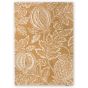 Cantaloupe Fruit Wool Rugs By Sanderson in Ochre Yellow