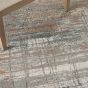 Rustic Textures RUS12 Abstract Rugs in Grey Multicolour
