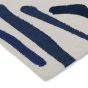 Synchronic Indoor Outdoor Rugs 442308 in Japanese Ink Origami