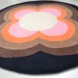 Sunflower Rugs 60005 in Pink by Orla Kiely