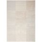 Brushstrokes BSK04 Stripe Rug by Nourison in Beige Silver