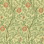 Sweet Briar Wallpaper 210478 by Morris & Co in Green Blue Rose