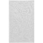 Brighton 930 Floral Bath Mats in Perle by Designer Abyss & Habidecor