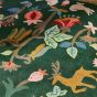 Forest Of Dean Wool Rug 146907 by Sanderson in Forest Green