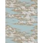 Silvi Clouds Wallpaper 216601 by Sanderson in English Blue