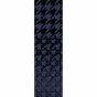 Houndstooth 162808 Wool Runner Rugs by Ted Baker in Dark Blue