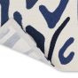 Synchronic Indoor Outdoor Rugs 442308 in Japanese Ink Origami