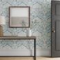 Severn Wallpaper 217075 by Morris & Co in Woad Blue