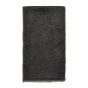 Moseley Mohair Plain Throw by LuxeTapi in Gun Metal Grey