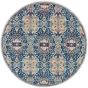 Ankara Global Circular Rugs ANR16 in Navy Multi