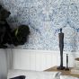 Severn Wallpaper 217075 by Morris & Co in Woad Blue