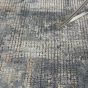 Quarry Modern Print Rugs QUA02 in Blue Beige by Nourison