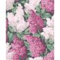 Lilac Wallpaper 1001 by Cole & Son in Magenta Purple Multi